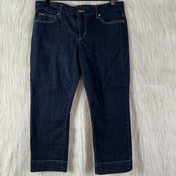Joe's Jeans Socialite Kicker Bootcut Crop Jeans in Perry Wash Low Rise Size W30 - Picture 7 of 8